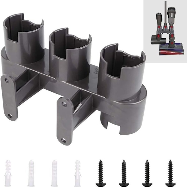 Seinäteline Dyson V11 V10 V8 V7 -pölynimurille, lisävarusteiden pidike