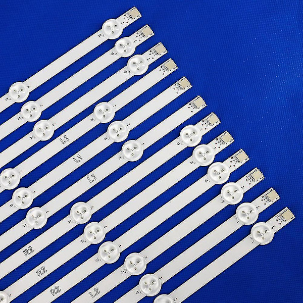 LED-bakgrundsbelysningsremsa kompatibel med 47ln 47la620s 47ln5400 6916l-1174a 6916l-1175a 6916l-1176a 6916l-11--12 stycken