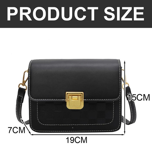 Joker Fashion Axelväska Röd Kuvert Mini Pu Handväska Ny Nisch Design Hinkväska