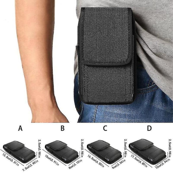 Midjeväska Holster Fanny Pouch/mobil Cell Ph H Väska Fodral