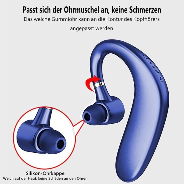 Bluetooth Stereo Headset Trådløst støjreducerende On-Ear Headset