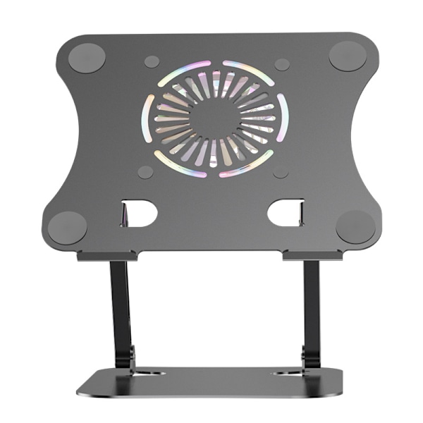 Laptop-stand i aluminiumlegering: løftelig, foldbar, roterbar og varmeafledende