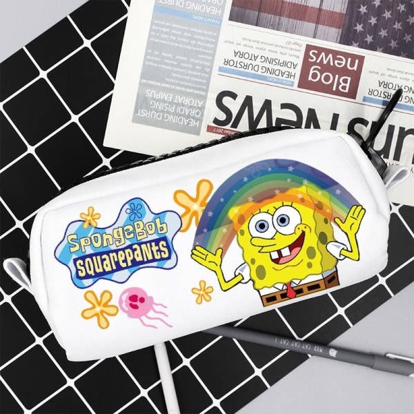 SpongeBob Patrick Star Penalhus Enkeltlags brevpapir Penneboks Penalhus