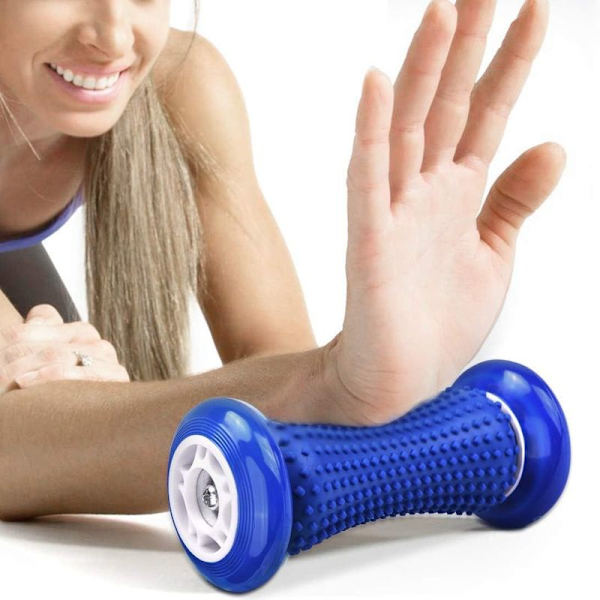 IREGRO fodrulle muskelrullepind, hånd- og fodmassagerulle, fascia-rulle