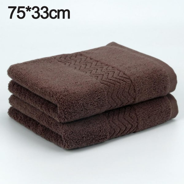 Håndklæder af 100 % bomuld, højabsorberende, sæt med 2 (blågrå), 13 X 29,5 tommer