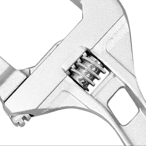 Håndnøgle/stiknøgle med bred kæbe, justerbar