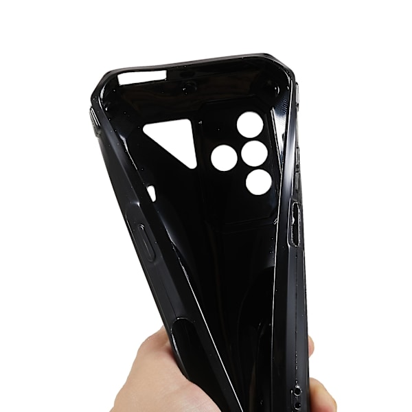 Ulefone Power Armor 18 / 18t -puhelimen pehmeä TPU-puhelinkotelo, jossa täysi linssiensuoja ja iskunkestävä puhelimen kansi
