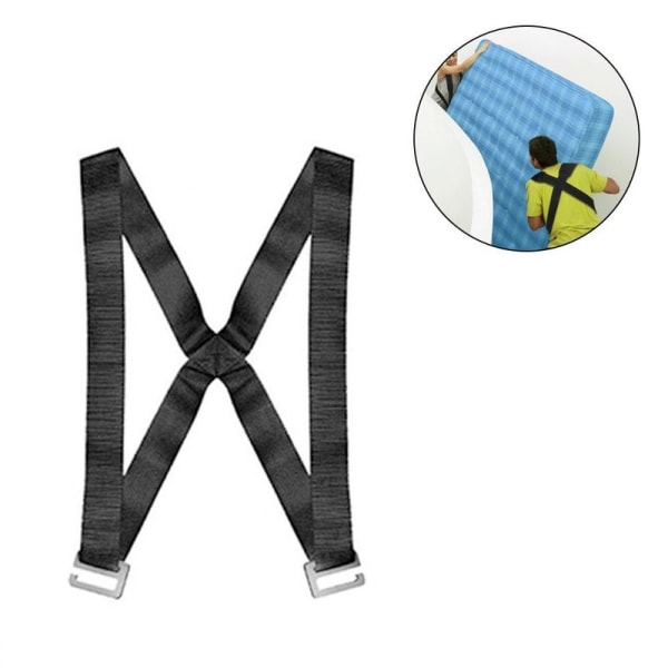 Carrying straps moving, 2 person carrying strap, transport strap, black