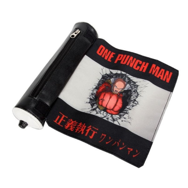 One-Punch Man Rulle Blyantsæske Saitama Stationery Student Pencial Etui