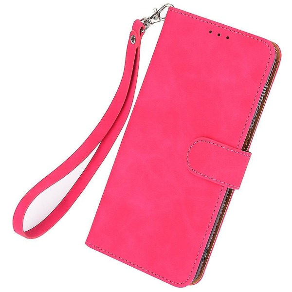 For Tcl 408 Tpu+pu Læder Telefon Etui Stativ Tegnebog Stødsikkert Telefon Cover