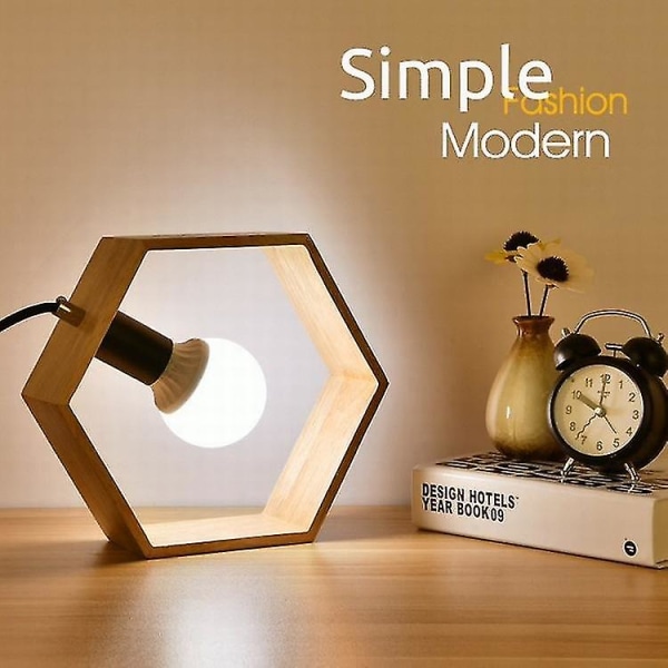 Kreativ bordslampa tr? sing