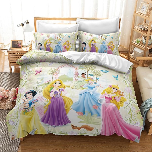 Bp12351# Sengesett Princess Series Størrelse Tredelt Dynetrekk