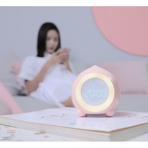 Fiske Smart Väckarklocka Kreativ Multifunktionell App Bluetooth Högtalare Mini Digital Klocka Sömn Natt
