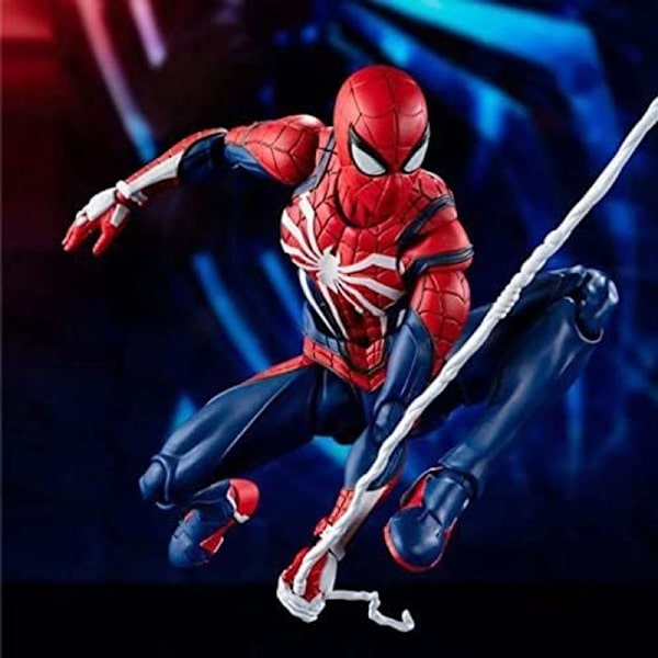 Spiderman Actionfigur Uppgraderad Dräkt Kontorsdekoration