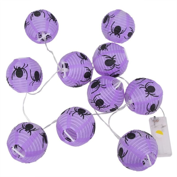 LED Halloween riippuvat taittuvat lyhtykeijut valot