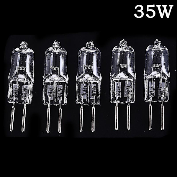 5 st 24v G5.3 35w/50w Bas Halogenlampor Ljuskälla