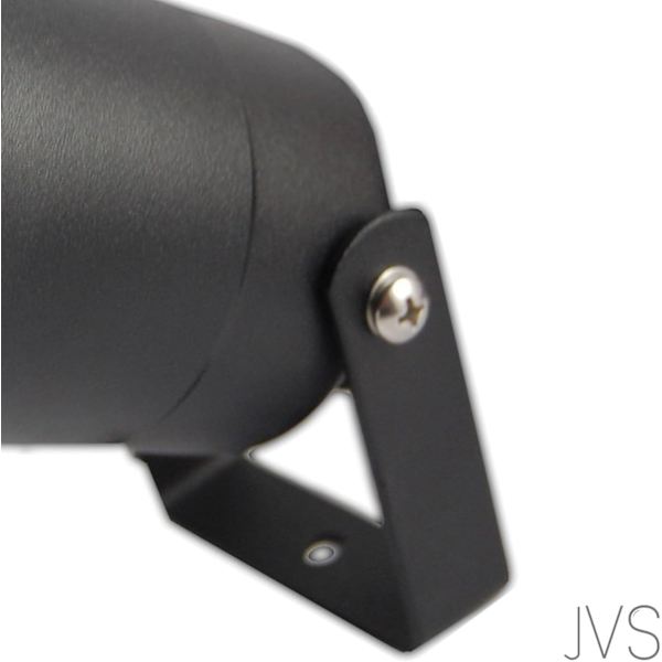 LED-lattiavalaisin 230 V (pyöreä musta) x IP65 Puutarhavalaisin Valonheitin GU10 allasjalusta? Ilman maapiikkiä ilman lamppua Moderni 2 kpl:n sarja