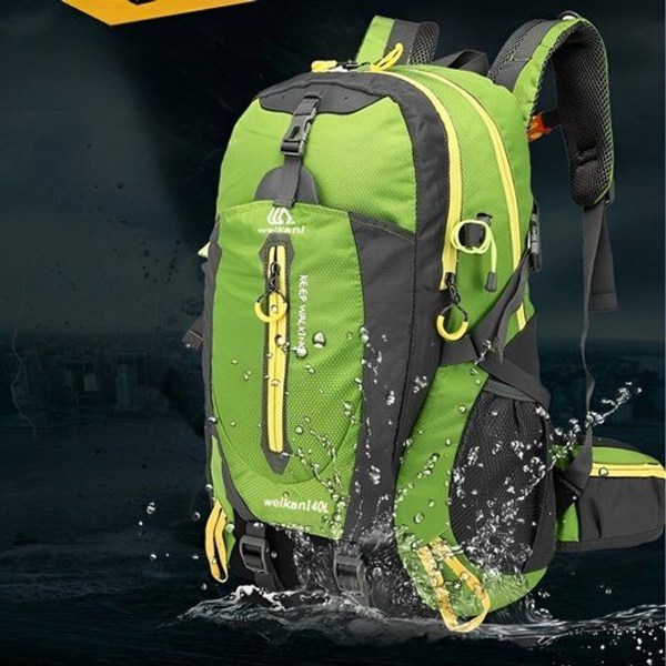 Travel backpack 40L waterproof 3D mesh hiking backpack for outdoor adventures