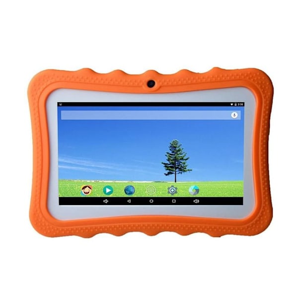 7" Kids Tablet PC 8GB Quad Core Wi-Fi Tablet PC Pad med stødsikker