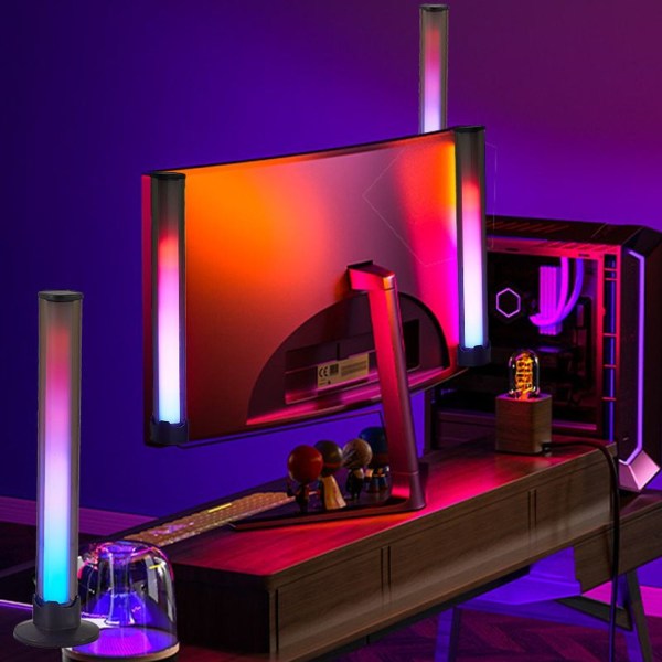 Smart LED-lysbjelke, RGB-omgivelseslys med flermodus
