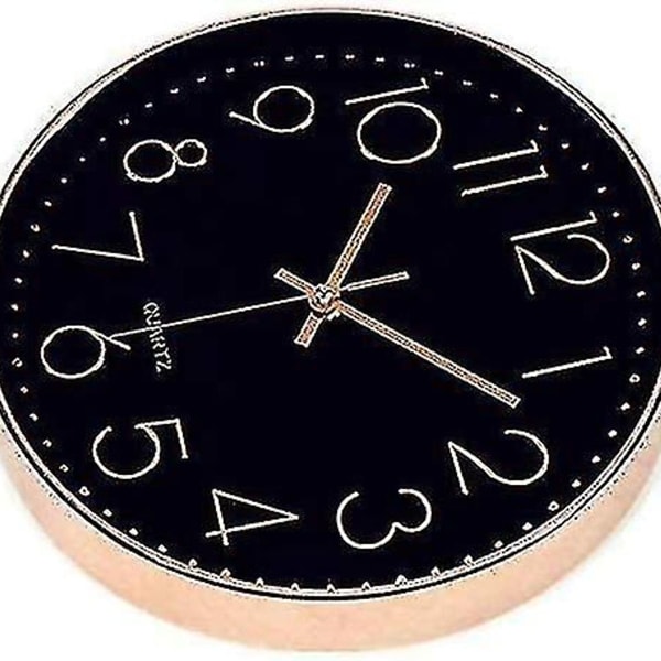 Silent 12" wall clock for kitchen, living room