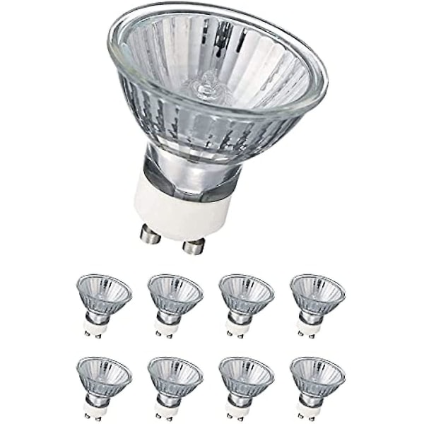 GU10 Halogenpærer 35w 240v - Dimbar 300 Lumen Varm Hvit Flere Mengder Tilgjengelig (9-Pakning)