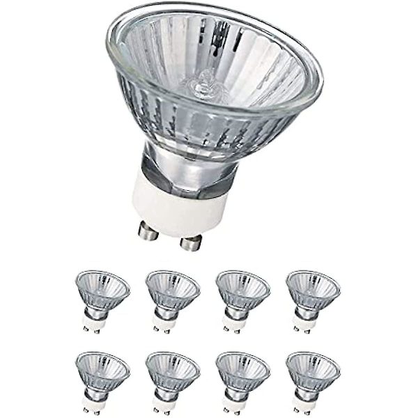 GU10 Halogenpærer 35w 240v - Kan dæmpes 300 Lumen Varm Hvid Flere Mængder Tilgængelige (9-pak)