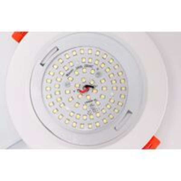 Sæt med 5 dæmpbare LED-indbyggede spotlights, ultraflade 6W indbyggede loftslamper til badeværelse, stue