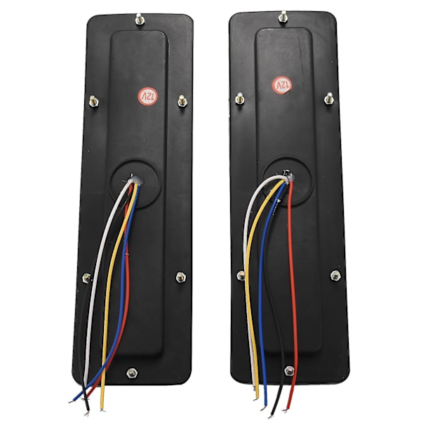 2x 12v Led Baglygter 19 Led Lys 5 Funktioner Bagindikatorlampe Til Trailer Van Truck Lor