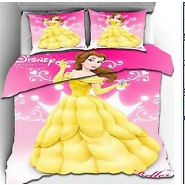 Bp12357# Sänkysetti Prinsessasarja Koko Kolmiosainen Peitto