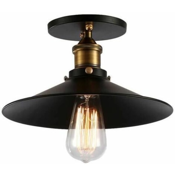 Cham Taklampa Retro Industriell Ljus 36cm För Restaurang/Café/Bar/Sovrum Glödlampor ingår ej