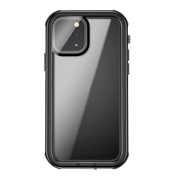 Vanntett fulldekkende PC + TPU-telefondeksel til iPhone 12 Pro Max