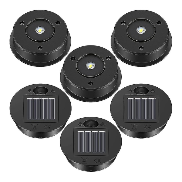 6pcs Replacement Solar Lamps Top 7 Solar Lantern Parts Led Solar Panel Lantern Cover Lamps Lead Out