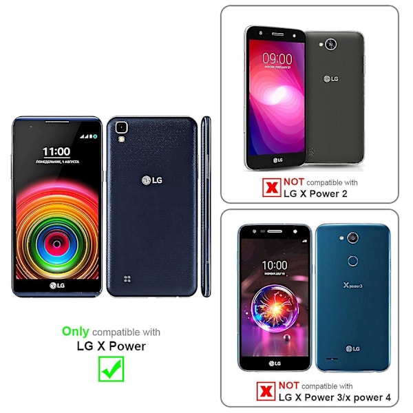 Lg X Power Etui Mobiltelefon Cover