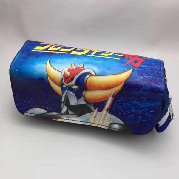Mazinger Z Rocket Punch Flip Case Lasten Pencil Box Case Penaali