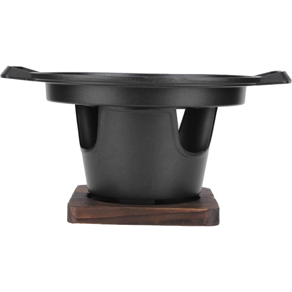Grilli, kannettava minikokoinen savuton grilli, hiiligrilli, grillilisävarusteet 26x21x12,5 cm