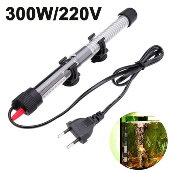 Akvarievarmer, termostatstyret varmer til akvarier, 300W220V
