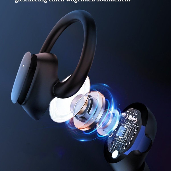 Bluetooth 5.1 urheilulliset, vedenpitävät langattomat in-ear kuulokkeet