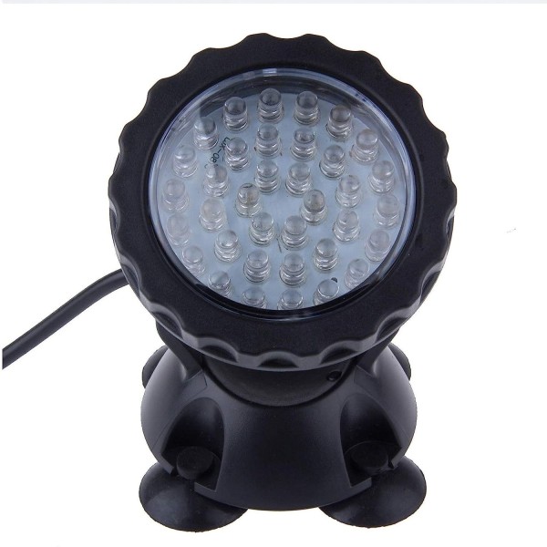 Undervannsdamlys 36 LED fargeskiftende spotlight for vannaquarium hagedam P
