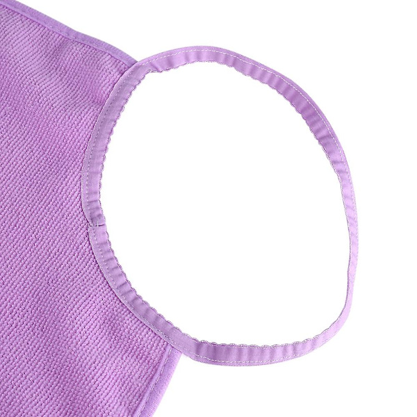 Axelbands Bärbar Damkjol Klänning Badhandduk Wrap Spa Strand Lila