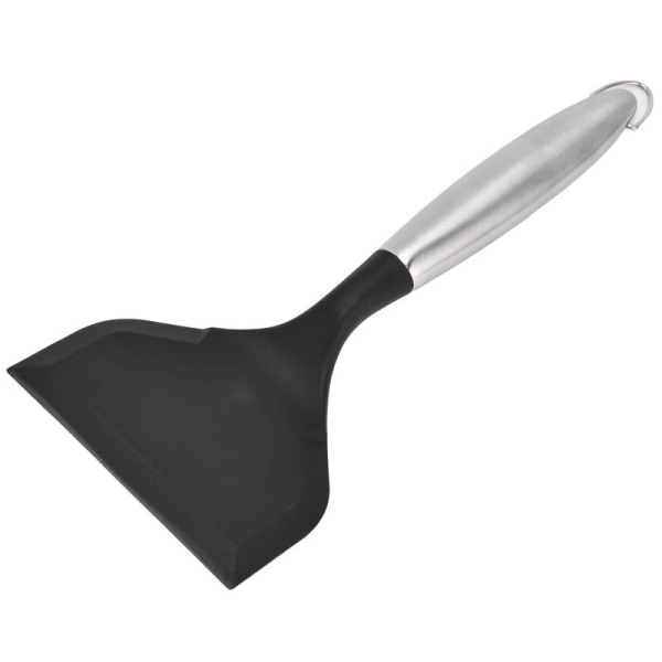 Bredspatel med bred mund med håndtag i rustfrit stål, non-stick belægning