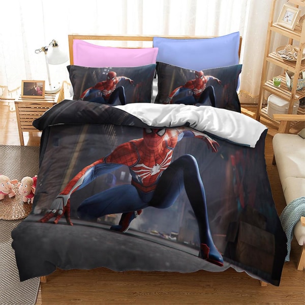 Bp10382# Vuodevaatteet Spider-man Collection Koko kolmiosainen peitto