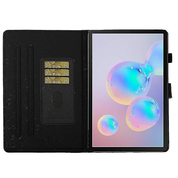 For Samsung Galaxy Tab S6 T860 Love Buckle Glitter Horisontal Flip Læder Etui Med Holder & Kortpladser