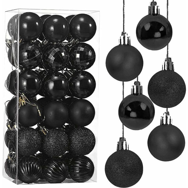 Julgranskulor julgransdekorationer 36 delar Julgransdekoration set Julgranskulor i koppar