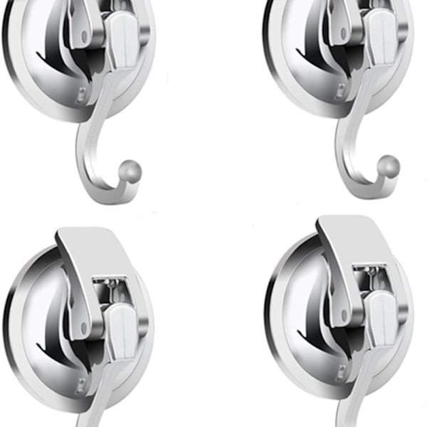 Heavy Duty Vakuum Sug Kopper (Pakke med 4) Specialiserede