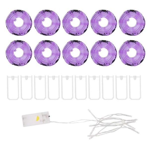 LED Halloween riippuvat taittuvat lyhtykeijut valot