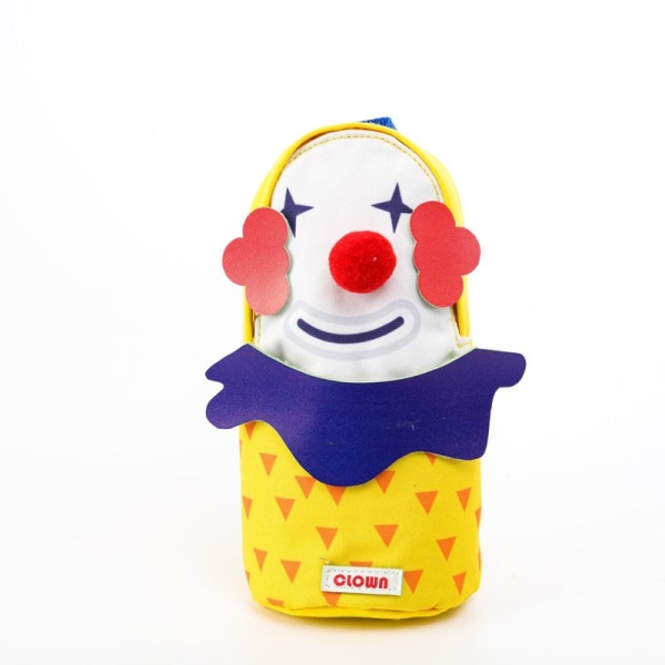 Rolig tecknad clown 3D case Student pennfodral case