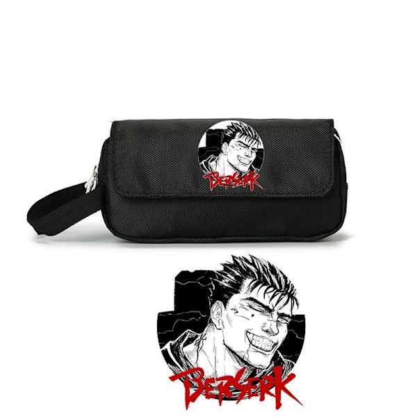 Anime Berserk Guts Flip Blyantveske Casca Puck Stasjonær Pennboks Pennpose