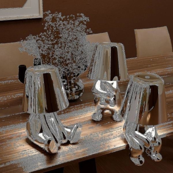 Thinker Lamp Collection: Creative Golden Man, Table Lamp, Gift (mr-what)