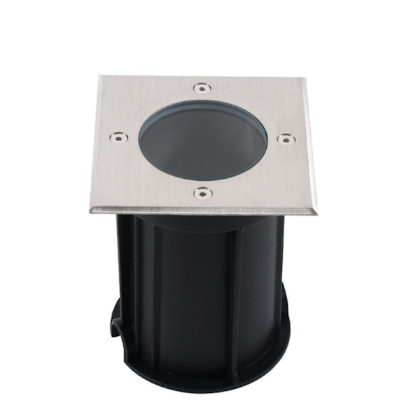 Utomhus LED-strålkastare vattentät IP65, utomhus infälld strålkastare GU10-lampa 6W 22